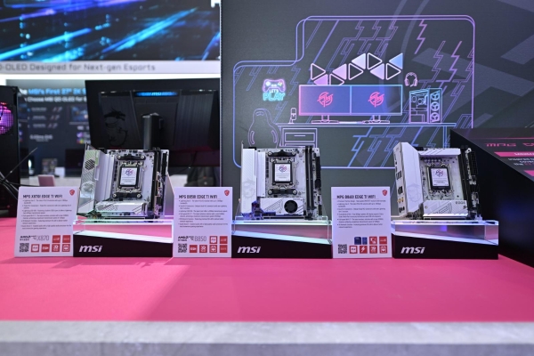 微星2025 COMPUTEX电脑展发布ITX主板及联名主机等系列新品！