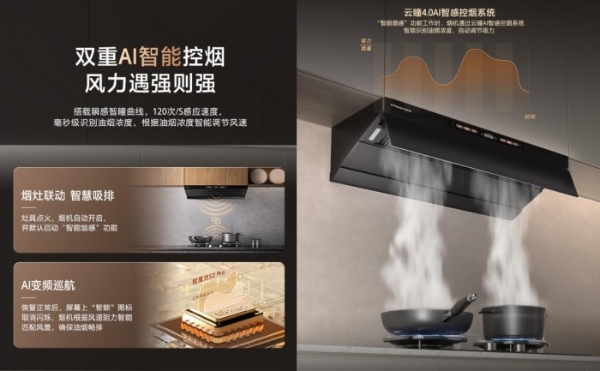 厨房空间健康升级！海信“智魔方”S2Pro智启AI“零油烟“时代