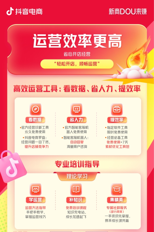新商DOU来赚！第二季度新商家政策来啦