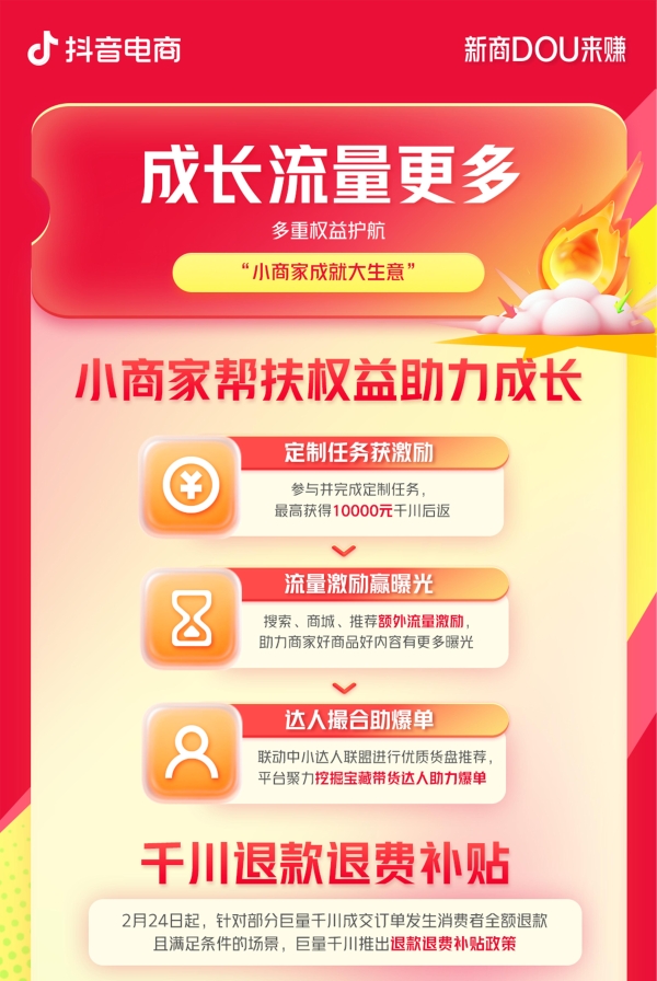 新商DOU来赚！第二季度新商家政策来啦