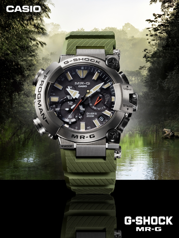 心向深海，坚韧无垠！G-SHOCK MR-G蛙人系列再添新作 