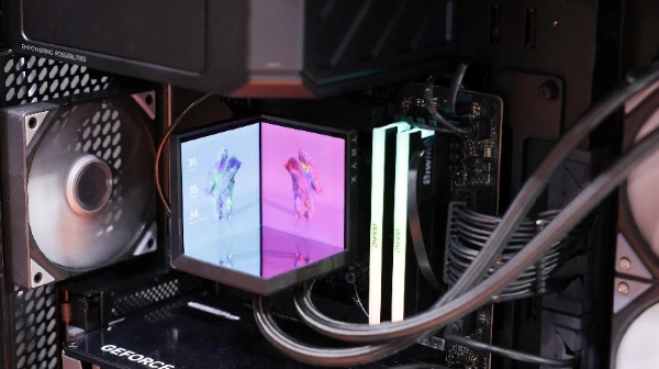 TRYX创氪星系COMPUTEX 2025现场热点直击： 全球首创、首发L型双屏舞台水冷“STAGE”