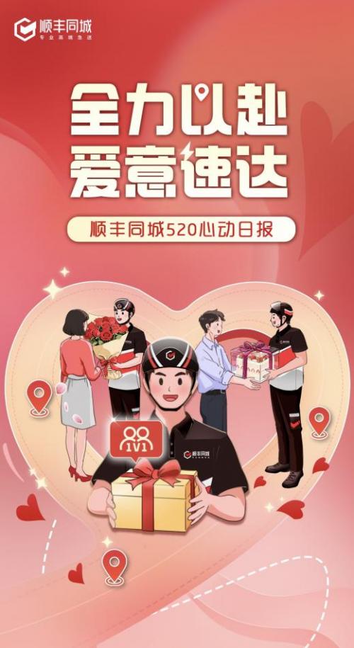 520饮品、快餐、百货单量翻倍，顺丰同城全场景配送助力浪漫过节