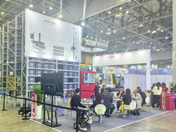 京东物流智狼出海！首次亮相韩国首尔物流仓储展览会KOREA MAT 