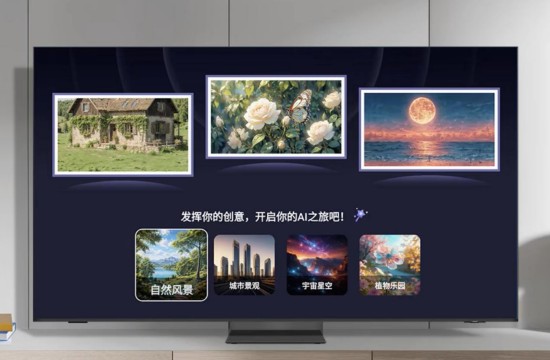 当三星AI电视“住”进客厅： 一块屏幕点亮智慧生活仪式感