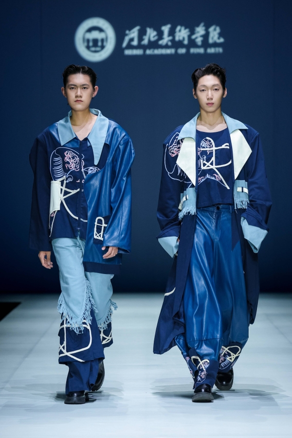  河北美术学院设计学院2025毕业设计作品亮相中国国际大学生时装周
