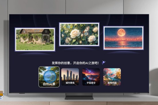  用电视打造可交互的客厅美术馆，三星用科技装点艺术的家 