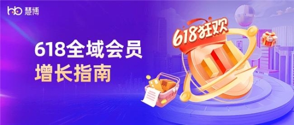 商家必看！慧博科技【618 全域会员增长指南】4 个阶段 12 个核心动作助力您的 GMV 增长