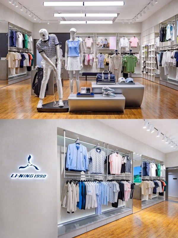 LI-NING1990东莞观澜湖GOLF球场店开业，品牌专业运动赛道布局再进阶