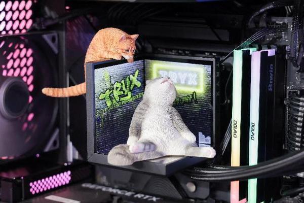 TRYX创氪星系COMPUTEX 2025现场热点直击： 全球首创、首发L型双屏舞台水冷“STAGE” 