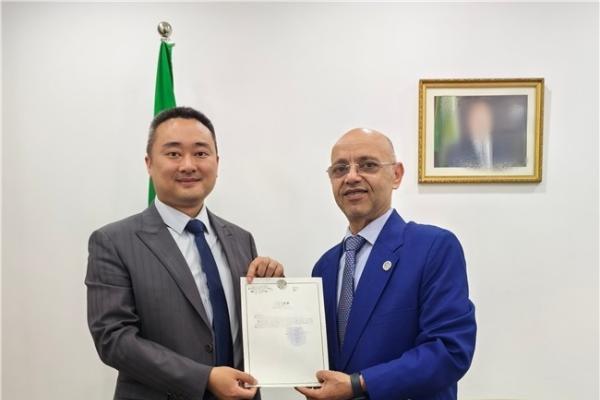  体育文化交流增进中阿友谊