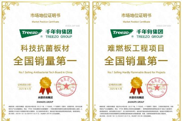  智创十年·硕果盈舟丨四大市场地位认证！千年舟彰显行业领导力