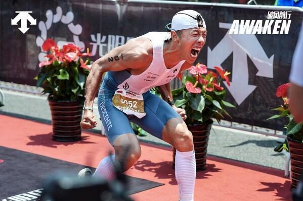  迪桑特携手IRONMAN70.3上海站 以专业装备助力铁三运动员破风前行