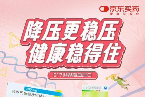 京东买药517世界高血压日启动“稳压行动”，年轻群体成防控重点