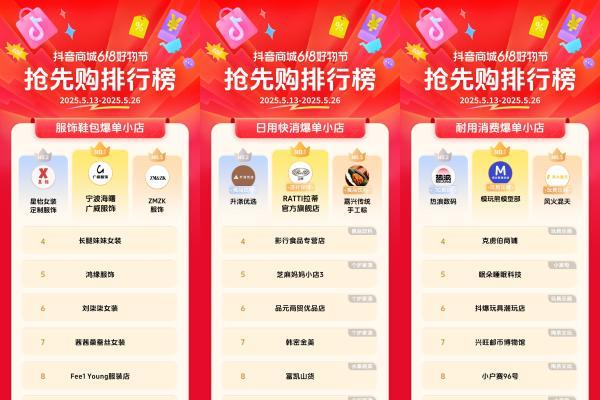 「潜力小店榜」揭晓！中小商家在618找到成长新机会 
