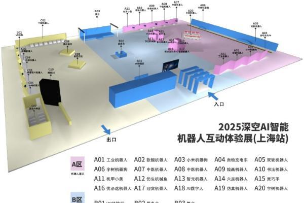  触手可及，玩转AI智能世界 2025深空AI智能机器人互动体验展上海站圆满落幕，蚌埠站盛宴