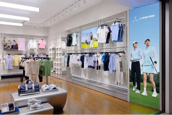 LI-NING1990东莞观澜湖GOLF球场店开业，品牌专业运动赛道布局再进阶