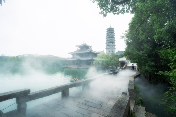 “濮院夏日水尚生活”热度高涨 水陆空三维消夏场景引客来 