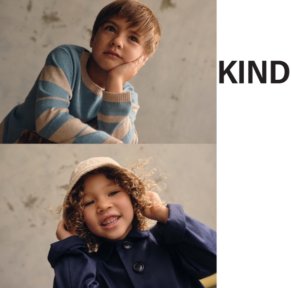 新加坡奢华童装品牌 Kids21 宣布 旗下自家品牌 KINDRED及 KIND 正式登陆香港