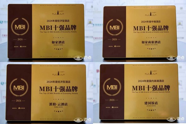 首旅酒店集团斩获迈点MBI四项大奖：领跑酒店业变革新浪潮
