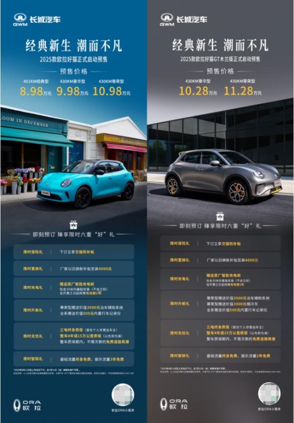 2025款欧拉好猫“潮流之旅”试驾会：经典与潮流共舞，重塑A0级电动车价值标杆
