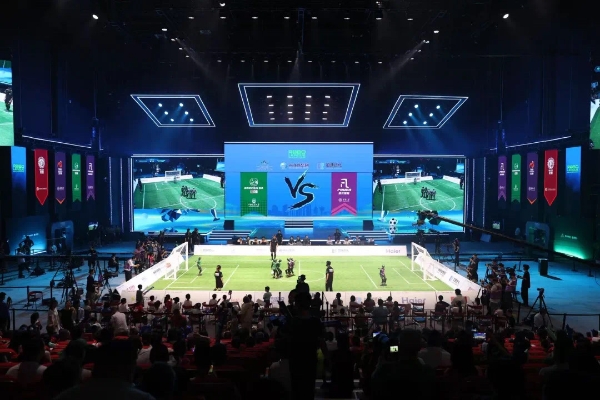 2025RoBoLeague机器人足球联赛总决赛在北京亦庄开赛