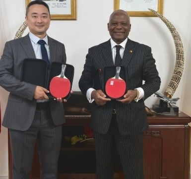  体育文化交流增进中非友谊