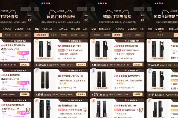 多个官榜第一，销额销量遥遥领先，德施曼做对了什么？