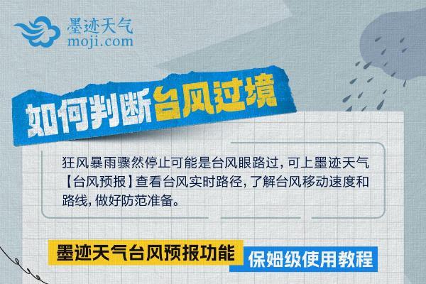 从路径预测到积水避险：墨迹天气全链路助力台风“蝴蝶”防御战