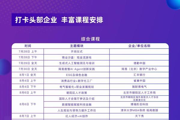  朝阳区2025青年精英见习计划全球招募！名企见习+丰富课程+头部企业内推资格 