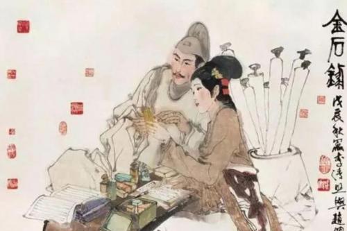 李清照与丈夫赵明诚的青梅之约