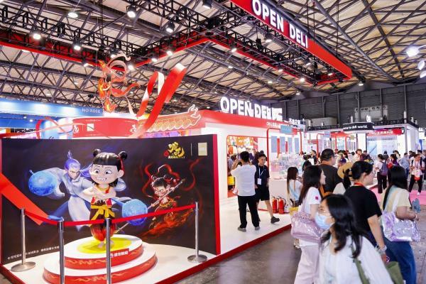 得力携哪吒震撼首发！国潮IP+黑科技打开CSF文化会新视界 