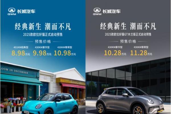 2025款欧拉好猫“潮流之旅”试驾会：经典与潮流共舞，重塑A0级电动车价值标杆