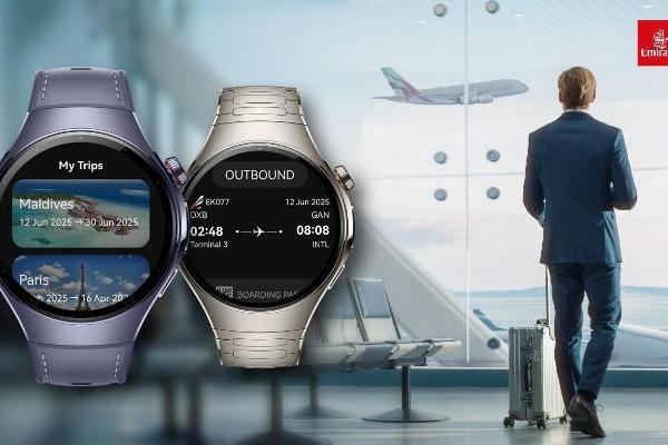 阿联酋航空App登陆HUAWEI WATCH 5，航空服务抬腕即达，智慧出行体验跃迁