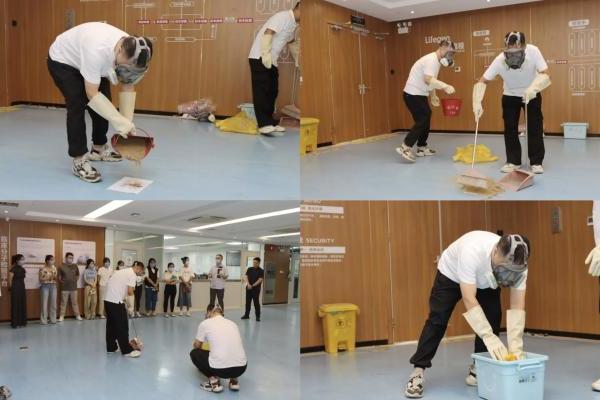 西安区域医学检验中心开展实验室安全应急演练