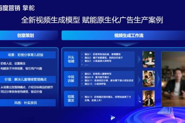 Baidu Steamer-I2V推动视频生成技术突破，擎舵平台赋能原生创意营销