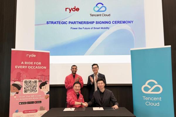  腾讯云与新加坡出行平台Ryde达成合作，共同提升东南亚出行服务质量