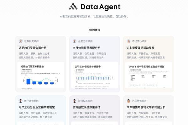 火山引擎Data Agent体验中心正式上线！企业级AI数据专家触手可及 