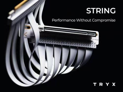 TRYX创氪星系发布PCIe 5.0延长线 STRING速链，为显卡安装提供新解决方案 