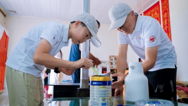 菲仕兰助力甘肃困境儿童提升营养 