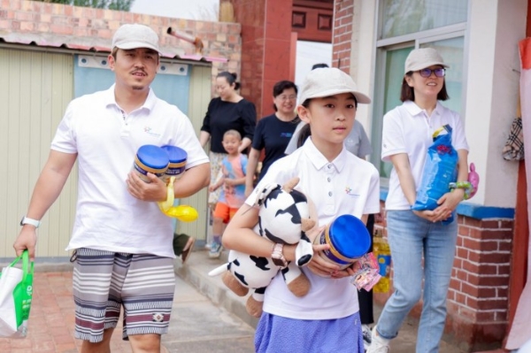 菲仕兰助力甘肃困境儿童提升营养 