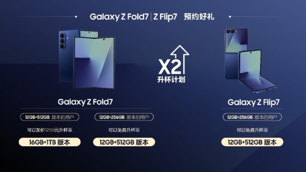 创新折叠体验 尊享多重礼遇 快来预约三星Galaxy Z Flip7 
