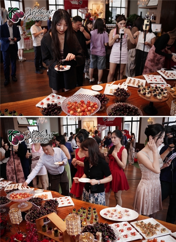 樱为心动，鲜启未来 美国西北樱桃璀璨登陆外滩,演绎鲜甜风暴 
