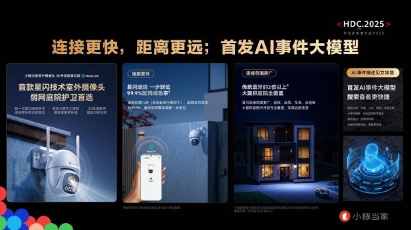 华为开发者大会2025官宣“鸿蒙智选”小豚当家成为首批合作伙伴