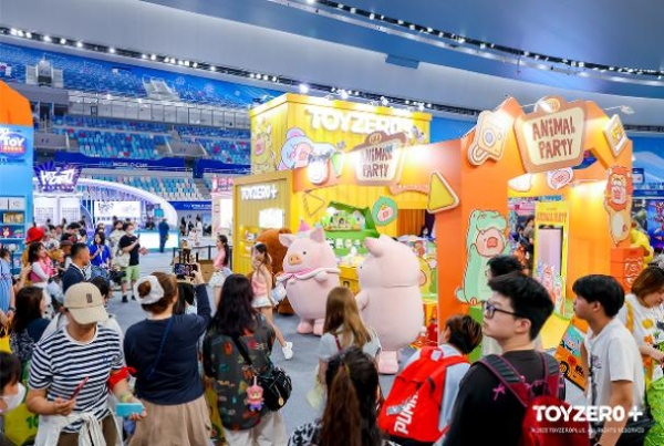 零加TOYZEROPLUS携新IP参与玩心展，MEWKY豪华装潢惹人瞩目