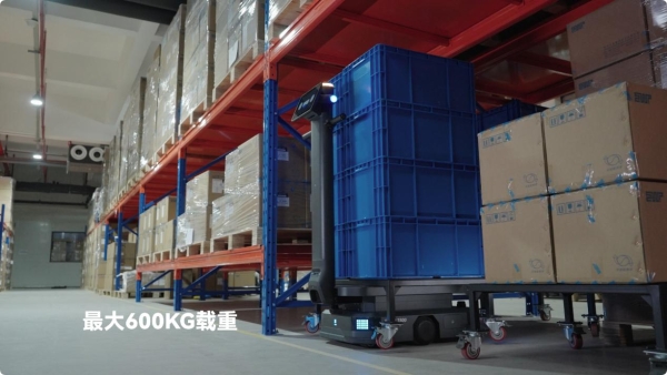 普渡机器人发布大载重工业配送机器人PUDU T600系列，助力工业物流市场革新 