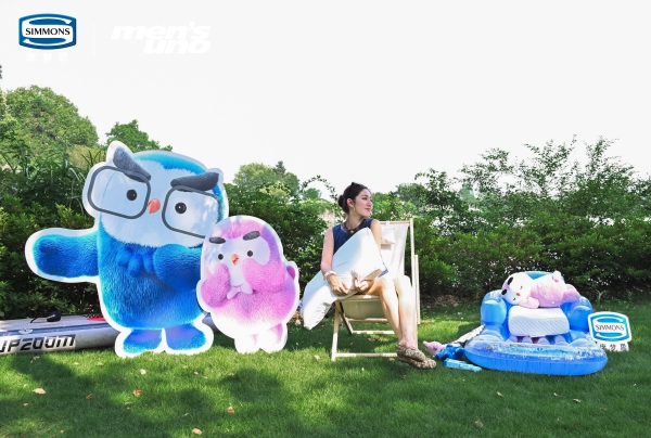 动感夏韵，Simmons席梦思睡枕解锁夏日泠爽体验 