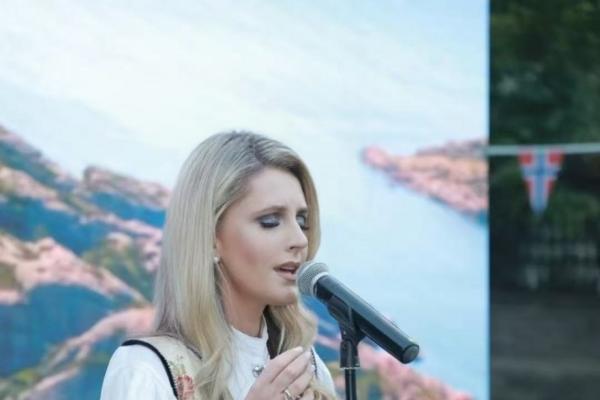 I-STARIS国际集团北欧挪威天后玛丽亚.亚瑞唐多赴华献唱2025 挪威宪法日晚会 