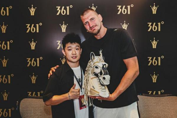 传递篮球热爱！2025年361°全球品牌代言人尼古拉·约基奇首次中国行圆满落幕