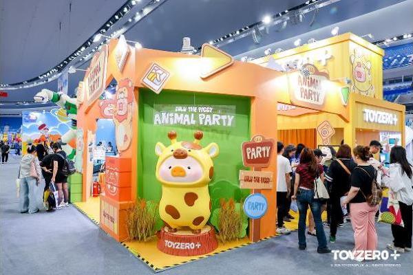 零加TOYZEROPLUS携新IP参与玩心展，MEWKY豪华装潢惹人瞩目
